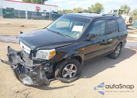 2008 Honda Pilot Ex-L from USA, damaged, VIN 5FNYF18598B028349